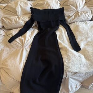 REVOLVE Black Long Sleeve Dress